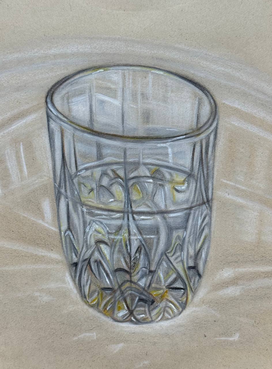 آموزش نقاشی سیاه قلم الهه خلیلی